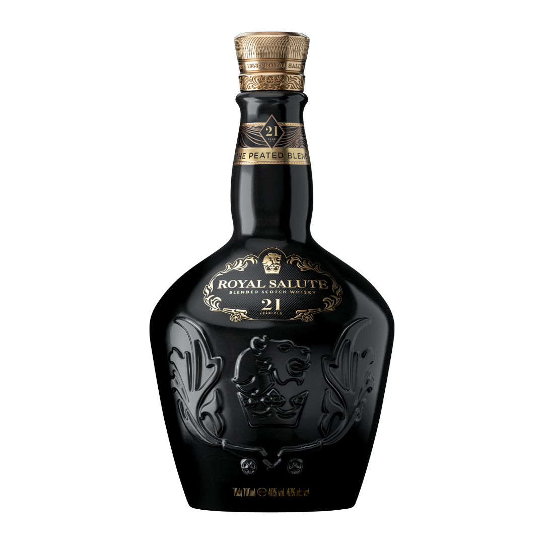 Royal Salute y Peated Blend